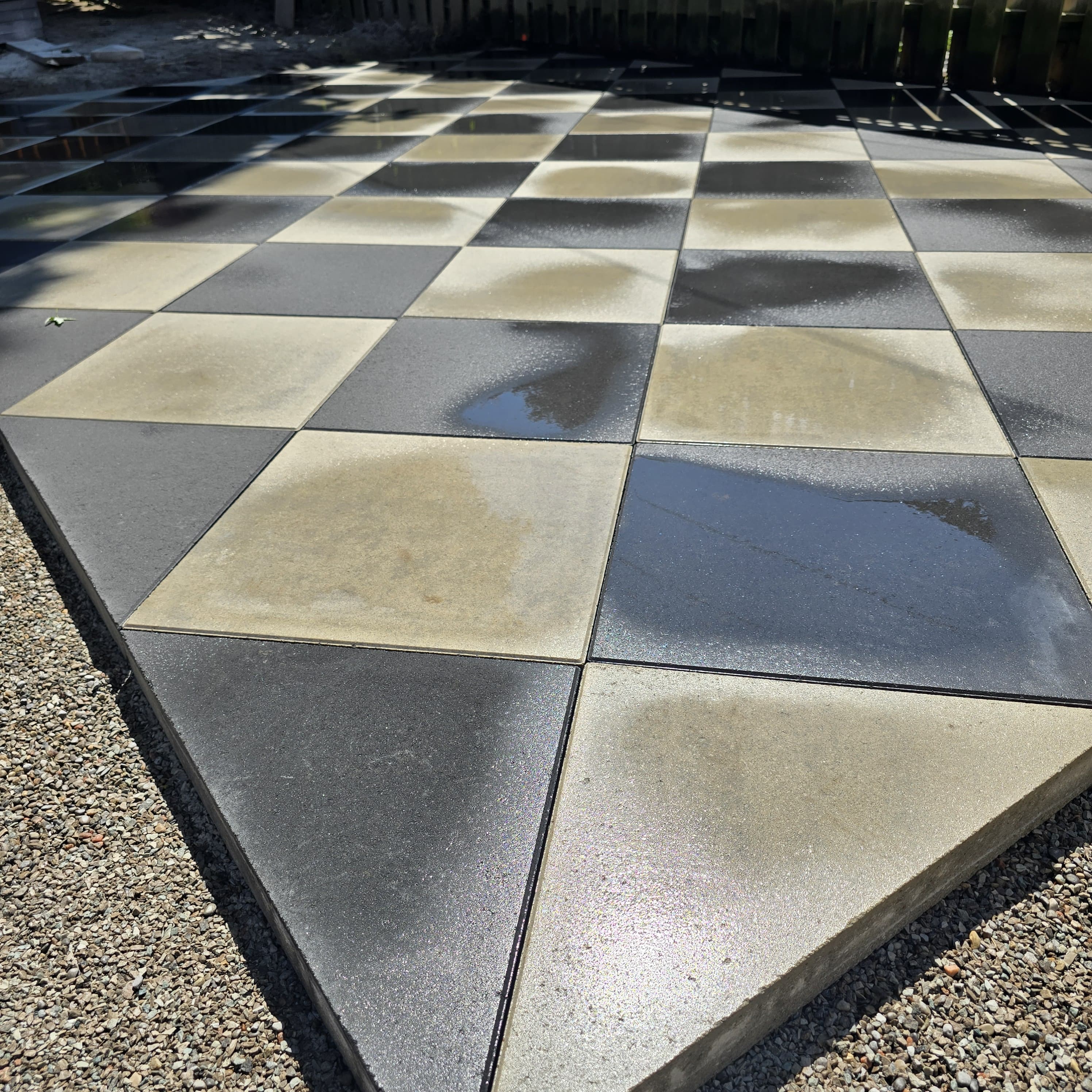 The Natural Stone Patio - hardscaping project in Toronto, ON