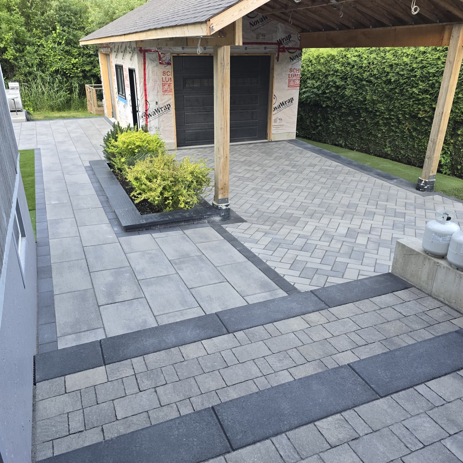 The Herringbone Driveway - photo 2